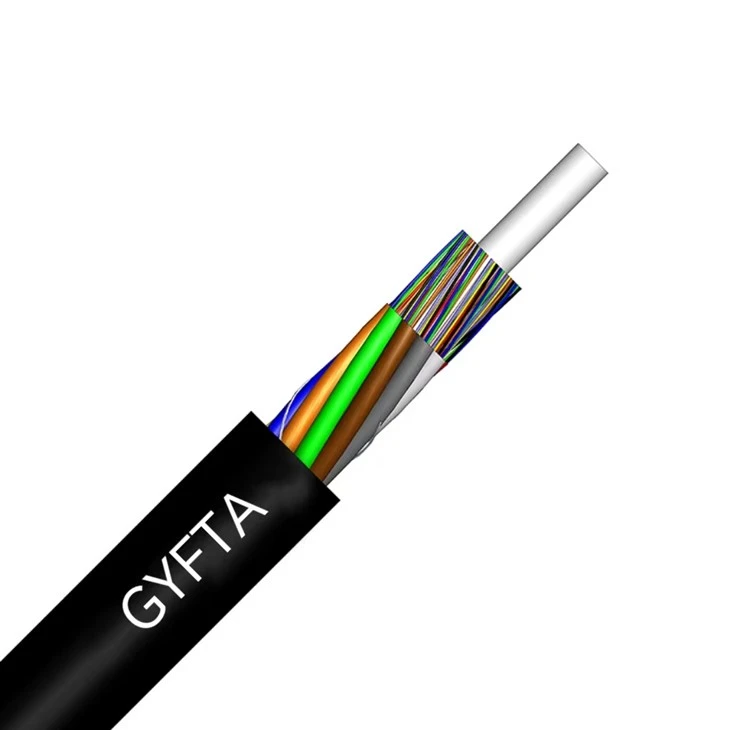 Cabo óptico externo para comunicação GYFTA